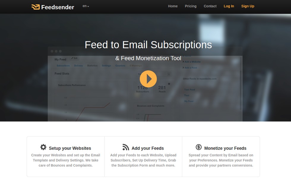 Feedsender